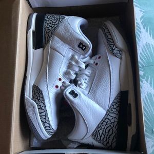 Retro Air Jordan 3 WITH THE NIKE HEEL TAB